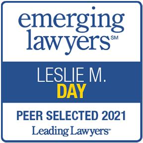 Emerging Lawyers | Leslie M. Day | Peer Selected 2021 | Leading Lawyers