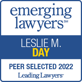 Emerging Lawyers | Leslie M. Day | Peer Selected 2022 | Leading Lawyers